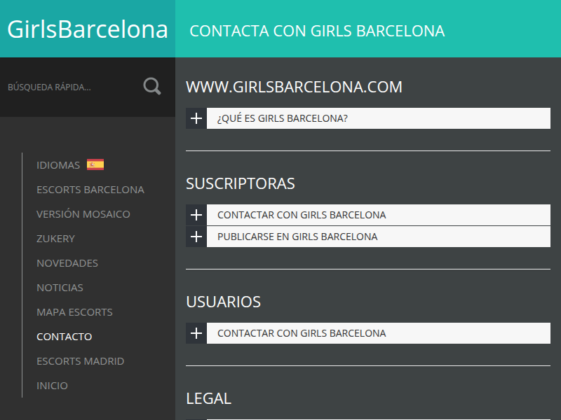 Contatto GirlsBarcelona